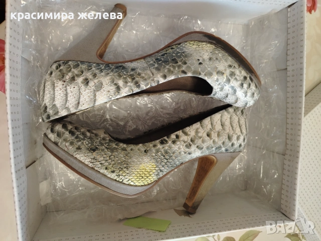 ДАМСКИ ЕЛЕГАНТНИ ОБУВКИ. , снимка 4 - Дамски обувки на ток - 53755119