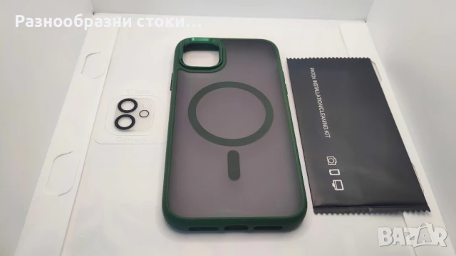 Кейс за Iphone 11 + протектор за камера