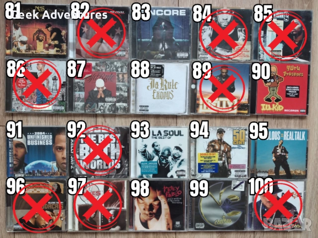 Hip-Hop Rap Music Albums CD's Оригинални Рап Музикални Дискове Хип-Хоп, снимка 6 - CD дискове - 46671250