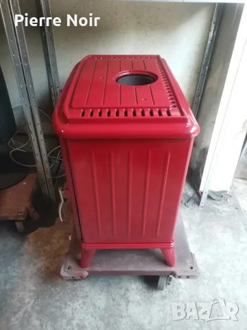 Чугунена печка 12kW, снимка 5 - Камини - 56116269