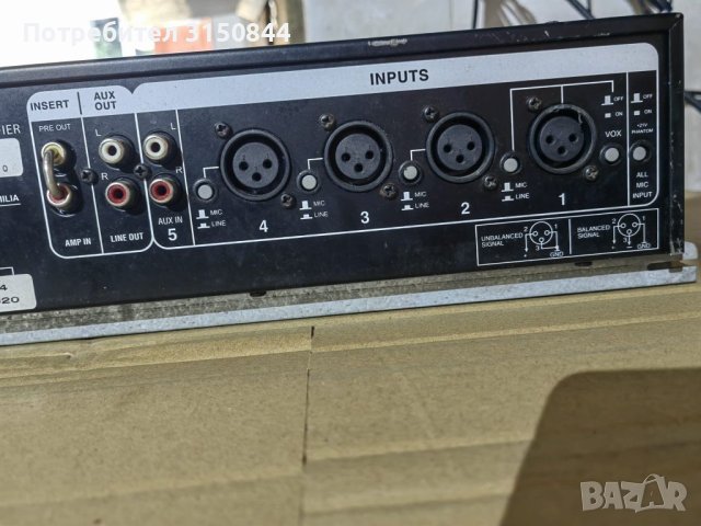  Миксерен усилвател RCF am 1122-N, снимка 3 - Аудиосистеми - 41588814