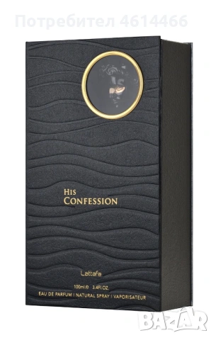 Парфюм Lattafa His Confession , снимка 2 - Унисекс парфюми - 53328395