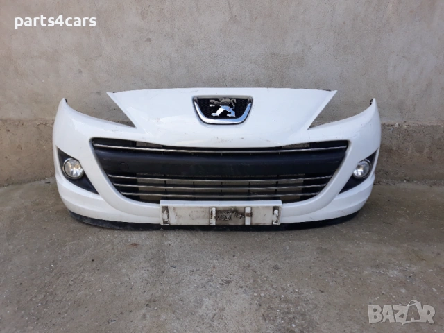 предна броня за пежо 207 фейслифт с маска емблема решетка халогени PEUGEOT 207