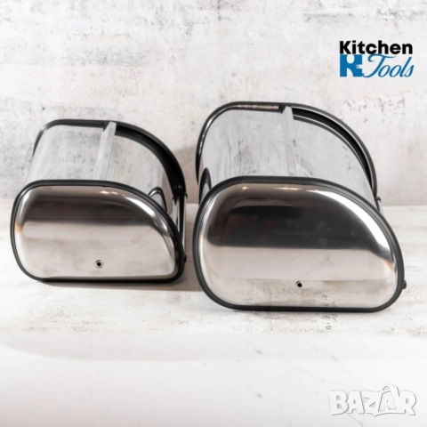 Кутия за хляб Bohmann , неръждаема стомана , снимка 1