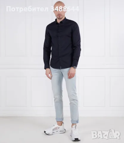 Мъжка риза Armani Exchange, снимка 8 - Ризи - 55925875