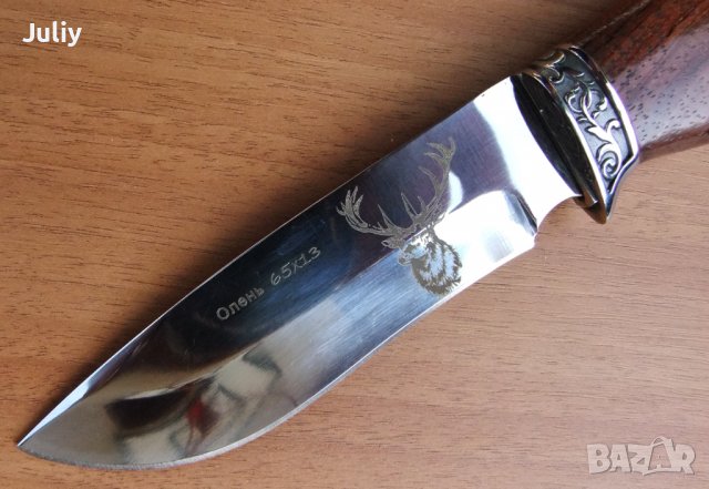 Ловен нож Олень /23,7 см /, снимка 2 - Ножове - 39051600