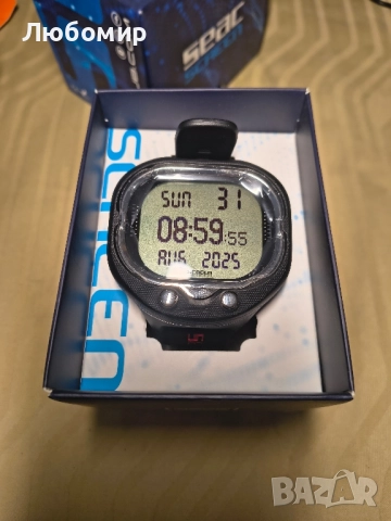 SEAC екран, компютър за гмуркане за китка за 1 или 2 микса и режим за фрийдайвинг , снимка 5 - Мъжки - 51549288