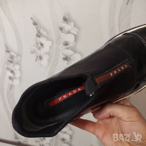 PRADA  номер 45  Луксозни обувки , маратонки , сникърси , снимка 6 - Маратонки - 50787610