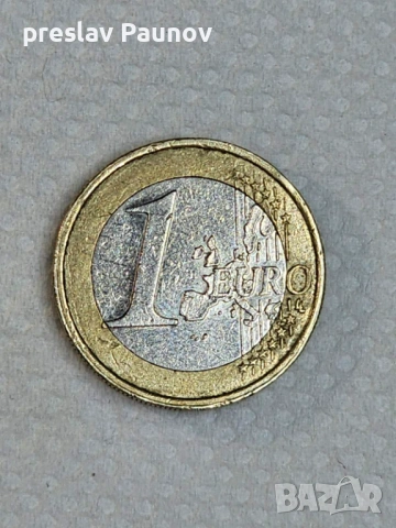 Монета от 1 Евро 1999г. Франция / 1 Euro coin 1999 France, снимка 2 - Нумизматика и бонистика - 53216775