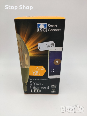 Smart led крушка с филамент лед , снимка 2 - Крушки - 36151590