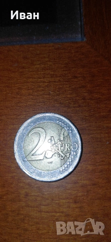 2 Евро 2002г Гърция , снимка 3 - Нумизматика и бонистика - 53449502