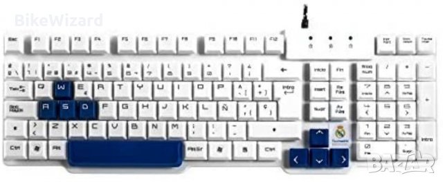 Mars Gaming Real Madrit клавиатура НОВА