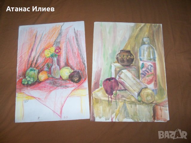 Лот от 10 натюрморта на худ. Десислава Илиева, снимка 8 - Икони - 38817492
