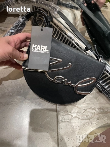 Чанта Karl , снимка 2 - Чанти - 52370108