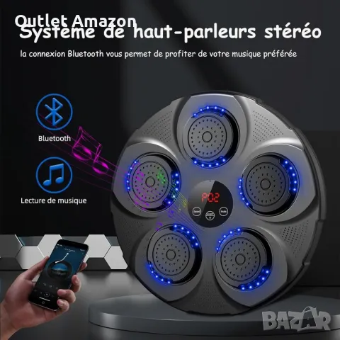 Музикална боксова машина ADSAQOP,

, снимка 2 - Бокс - 49580305