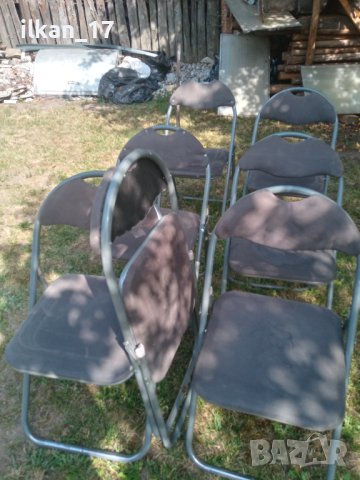 Cтолове Сгъваеми Метални за Къмпинг Риба и друго Внос от Германия, снимка 4 - Столове - 41659700