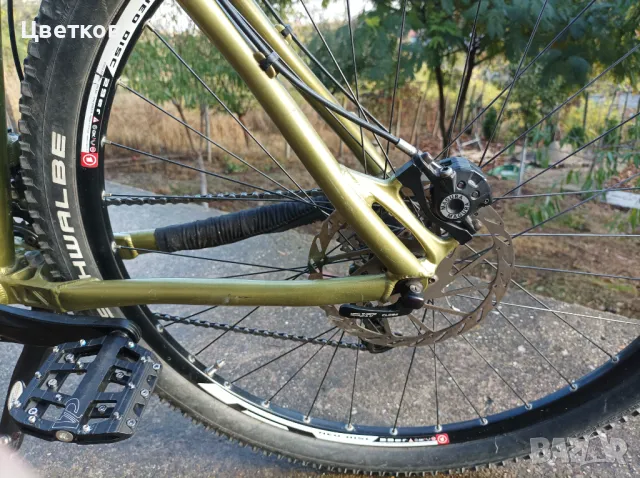 Планински велосипед Giant 29 цола, части Deore XT, хидравлични спирачки, снимка 10 - Велосипеди - 50078032