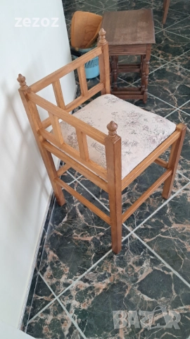 Ъглов стол масив, снимка 3 - Столове - 52571095