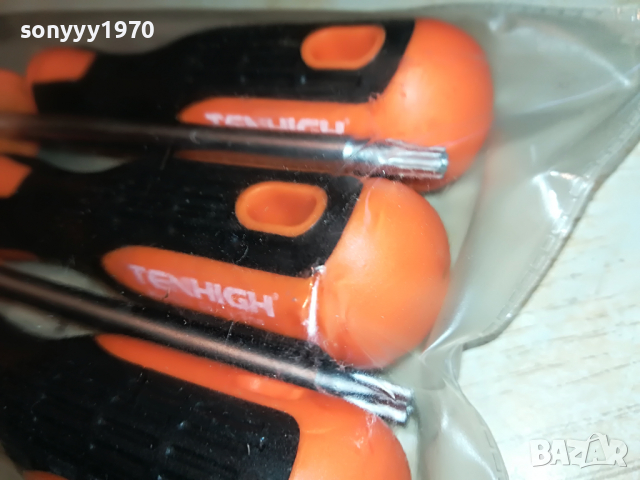 TENHIGH-ТОРКС 5БР ОТВЕРТКИ 0604222014, снимка 12 - Отвертки - 36369248