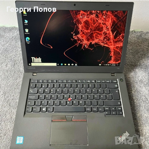 Lenovo ThinkPad T460 - 14''FHD, i5-6300u, 8GB RAM, 256GB NVMe PCIe SSD, снимка 2 - Лаптопи за работа - 53656072
