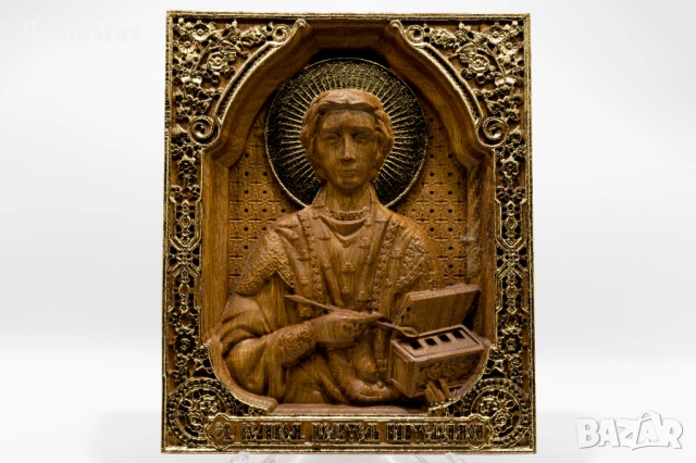 Релефна икона на Свети великомъченик Пантелеймон