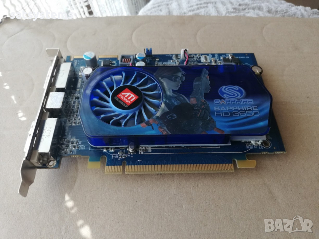 Видео карта ATi Radeon Sapphire HD 3650 256MB GDDR3 128bit PCI-E, снимка 5 - Видеокарти - 36245424