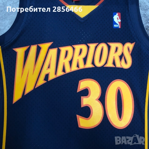 Мъжки потник Mitchell&Ness Stephen Curry Golden State Warriors season 2009 размер XL, снимка 6 - Тениски - 52028989