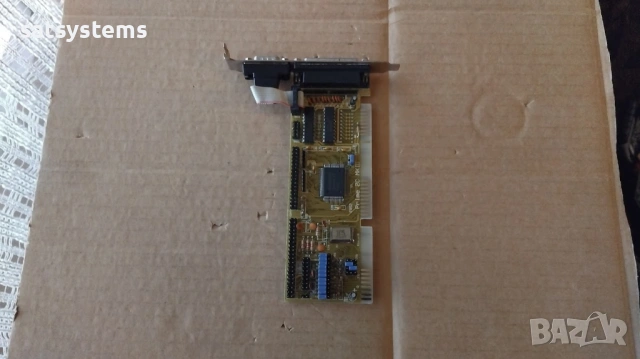 GoldStar Prime 2C MKIII  Multi Controller 16-bit ISA IDE FLOPPY COM Print Card, снимка 6 - Други - 53404999