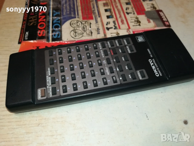 ONKYO RC-339MD MINIDISC REMOTE-ВНОС SWISS 1910252012, снимка 6 - Декове - 52110217