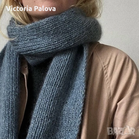 Дълъг мек унисекс  шал H&M - стилен и уютен, снимка 6 - Шалове - 53038208