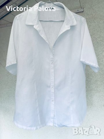 Бяла ленена риза BORAGNO Португалия