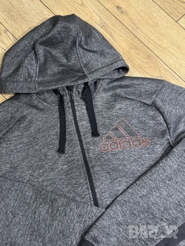 Мъжко горнище Adidas | S - M размер, снимка 3 - Спортни дрехи, екипи - 56204556