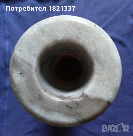 Мраморна ваза и пепелник , снимка 4 - Вази - 39308271