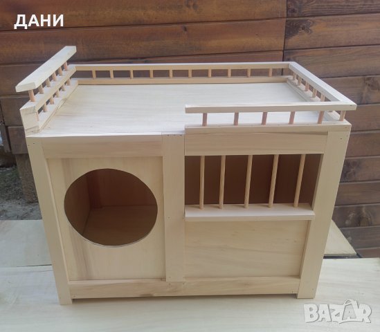 Къщичка за котки , снимка 1 - За котки - 41534032