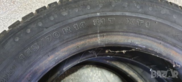Гуми 165 70 14 81ТХТ1 2 броя 107, снимка 4 - Гуми и джанти - 34321529
