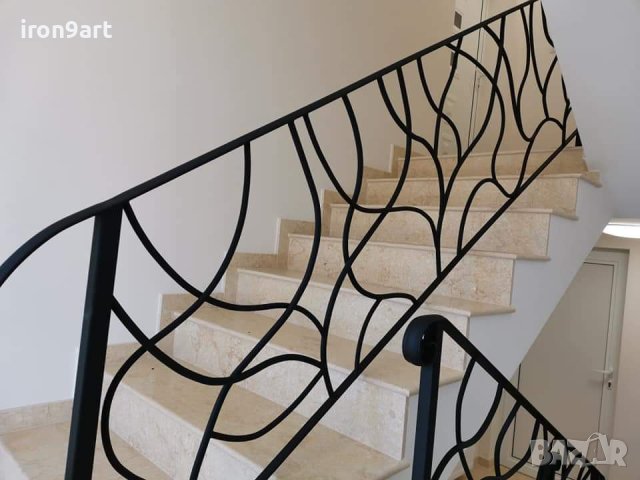 Изработка и монтаж на парапети за тераси и стълбища от ковано желязо , снимка 8 - Други стоки за дома - 41460313
