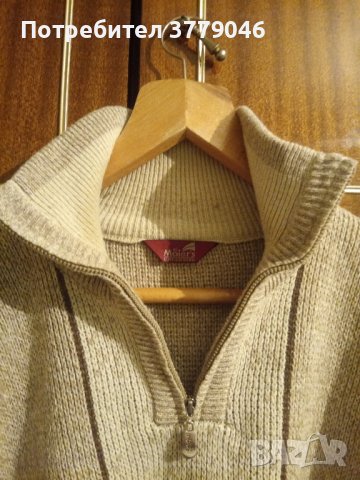 Мъжка блуза Moier's с цип, снимка 5 - Блузи - 42473696