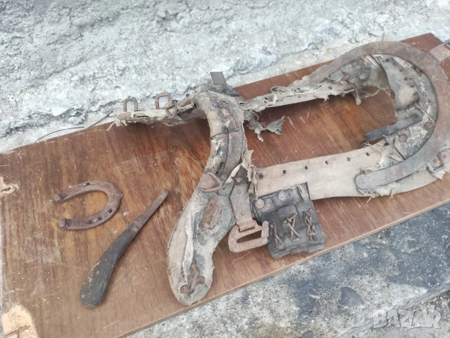 Стар автентичен самар за кон/муле