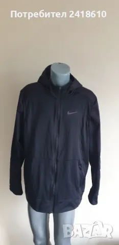 Nike Dri - Fit Full Zip Hoodie Mens Size 2XL ОРИГИНАЛ! Мъжки Суитшърт!, снимка 5 - Спортни дрехи, екипи - 50024419
