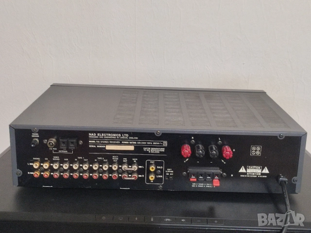 NAD 705 Стерео ресивър / усилвател. Високо качество на разумна цена, снимка 9 - Ресийвъри, усилватели, смесителни пултове - 52888190