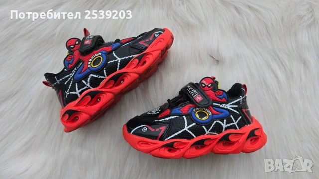 Детски маратонки Спайдърмен №27/28, снимка 11 - Детски маратонки - 53791709