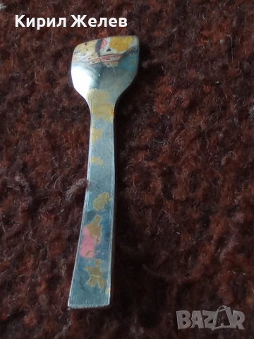 Лъжица за сладко или масло малка 53814, снимка 4 - Антикварни и старинни предмети - 53485119