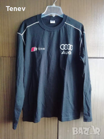 Audi S Line тениска блуза с дълъг ръкав M 