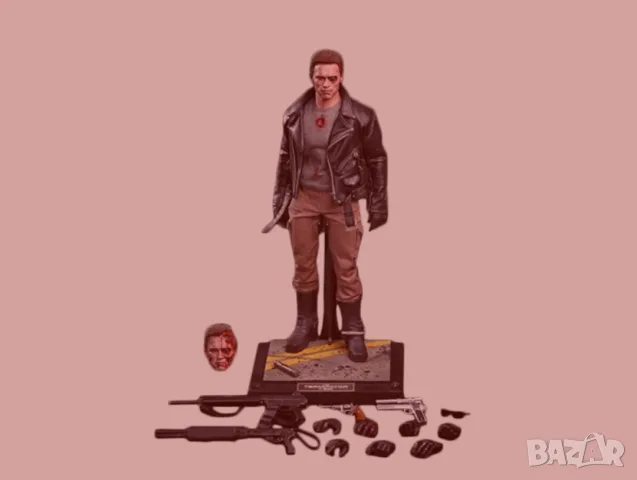 ХОТ ТОЙС ЗЛИЯТ ТЕРМИНАТОР-Hot Toys Master peace MMS238 Evil T-800 Battle Damaged–The Terminator 1984, снимка 7 - Колекции - 55963548