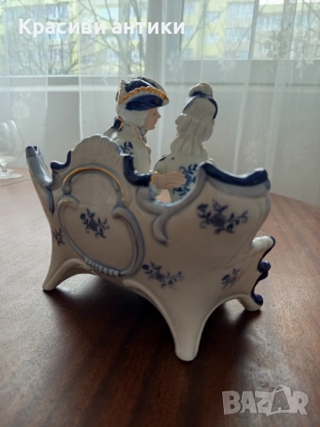 Фигура от порцелан, немска, колекционерска, красива, снимка 3 - Колекции - 52318831