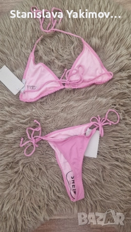 Розов бански (нов) от Shein, Musera, снимка 4 - Бански костюми - 51909586