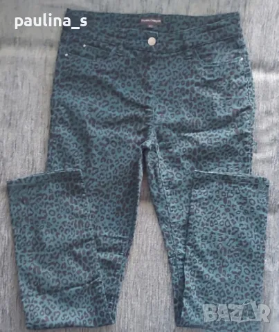 Три броя / Еластични дънки в леопардов принт и каре / голям размер , снимка 16 - Панталони - 41241250