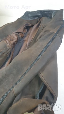 Кожено Яке, Размер С/48 но е по скоро М. Естествена Кожа, снимка 6 - Якета - 39213695