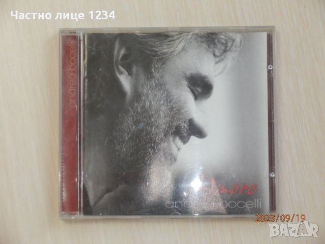 Оригинален диск - Andrea Bocelli - Amore - 2006