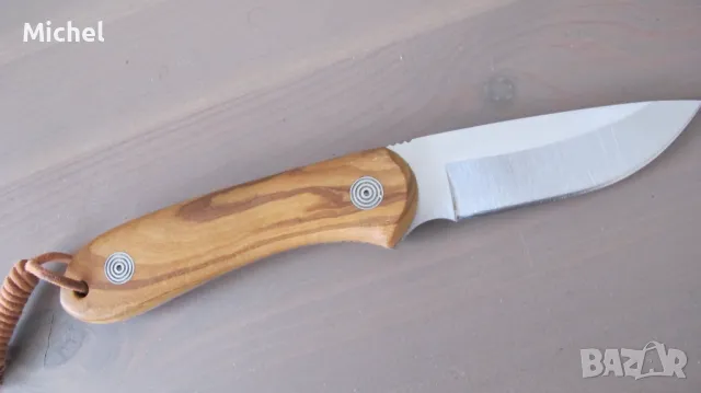 Ловен нож Nieto Max Hunter с дръжка от маслиново дърво, снимка 4 - Ножове - 48518069